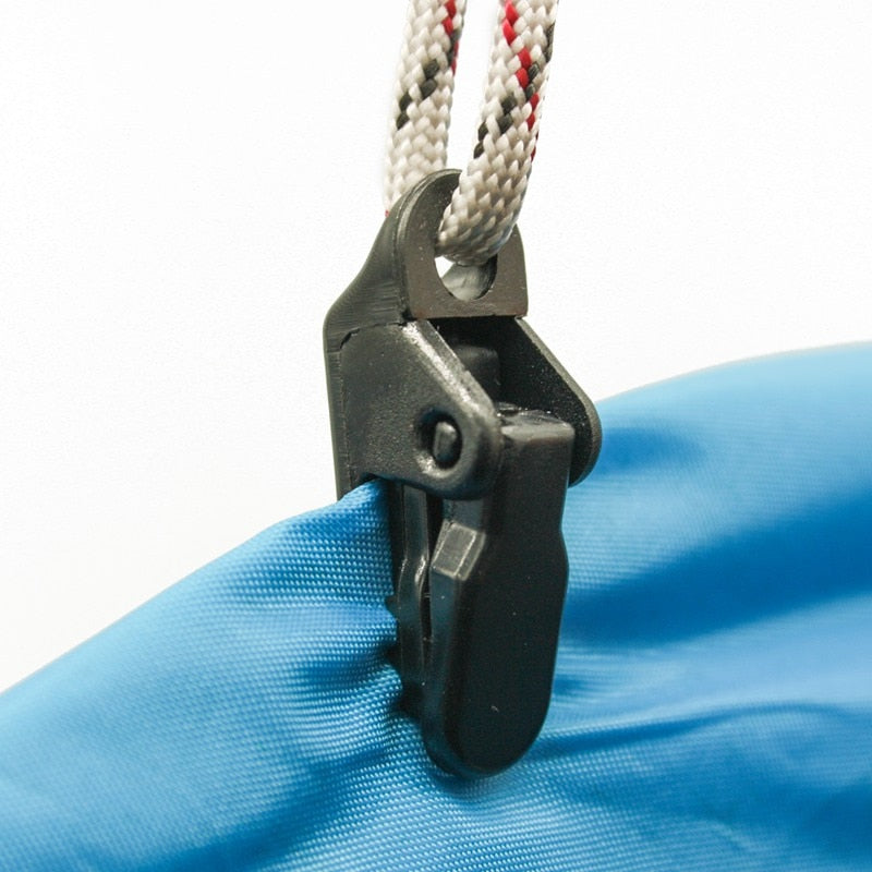 Tent pull point Clip