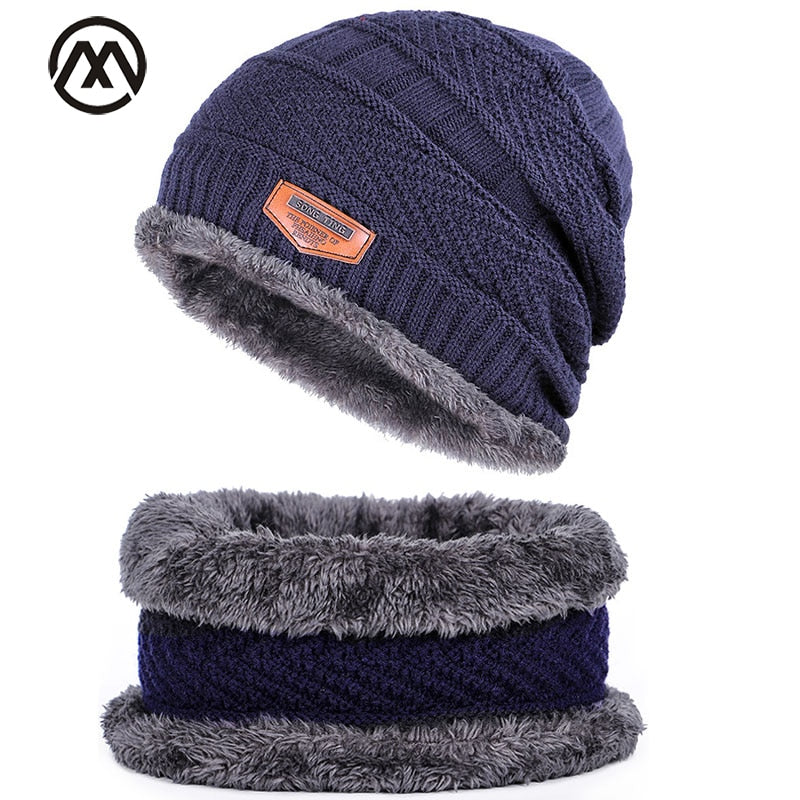 Winter hat Peas man