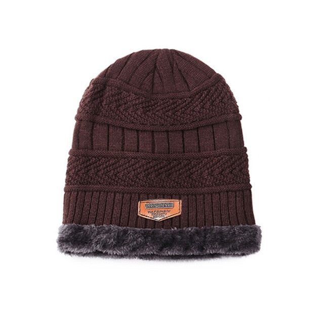 Winter hat Peas man